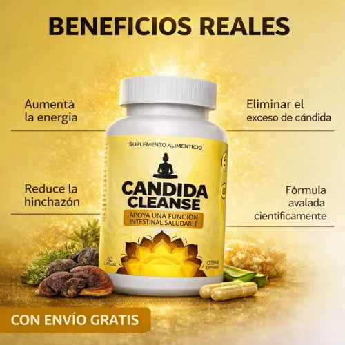 Candida Cleanse - Suplemento desintoxicante