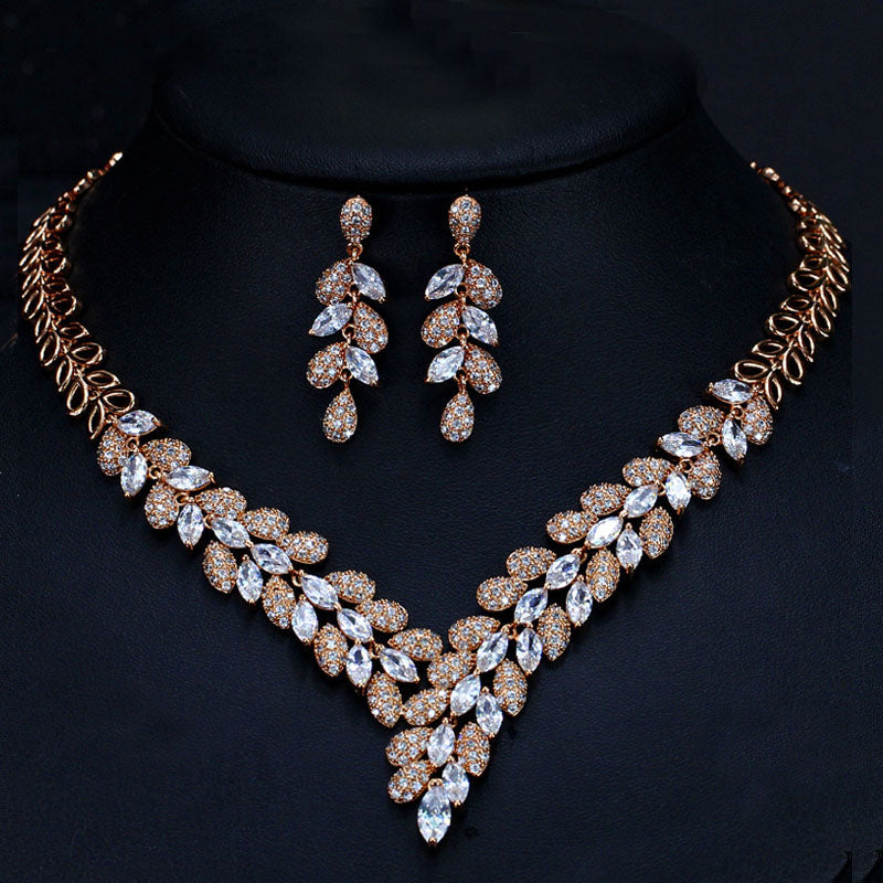 Eva Necklace Earrings Set