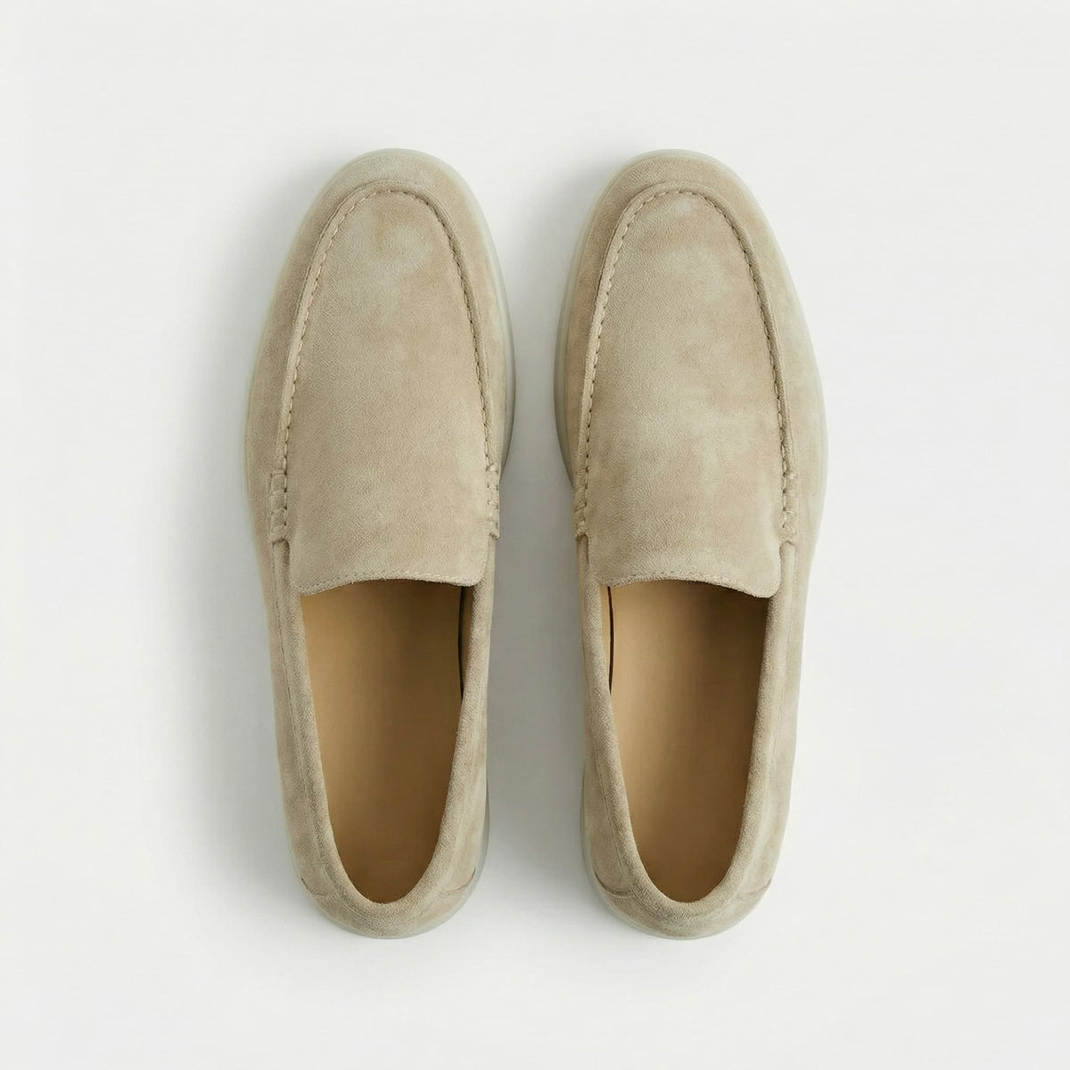The Richmond Suede Loafer — Sand