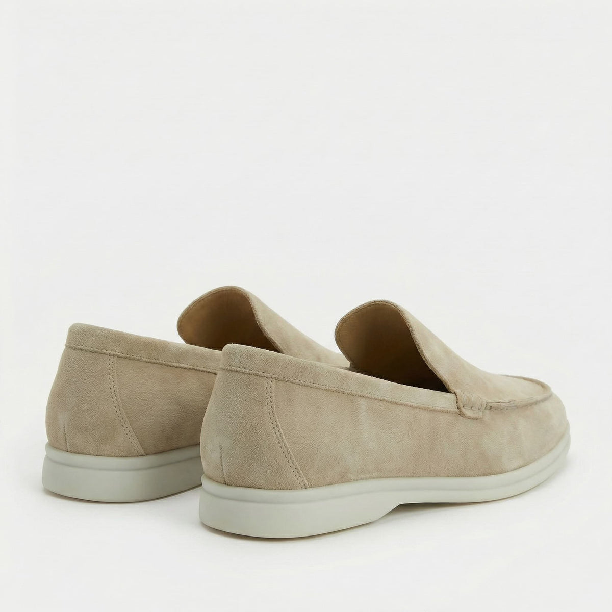 The Richmond Suede Loafer — Sand