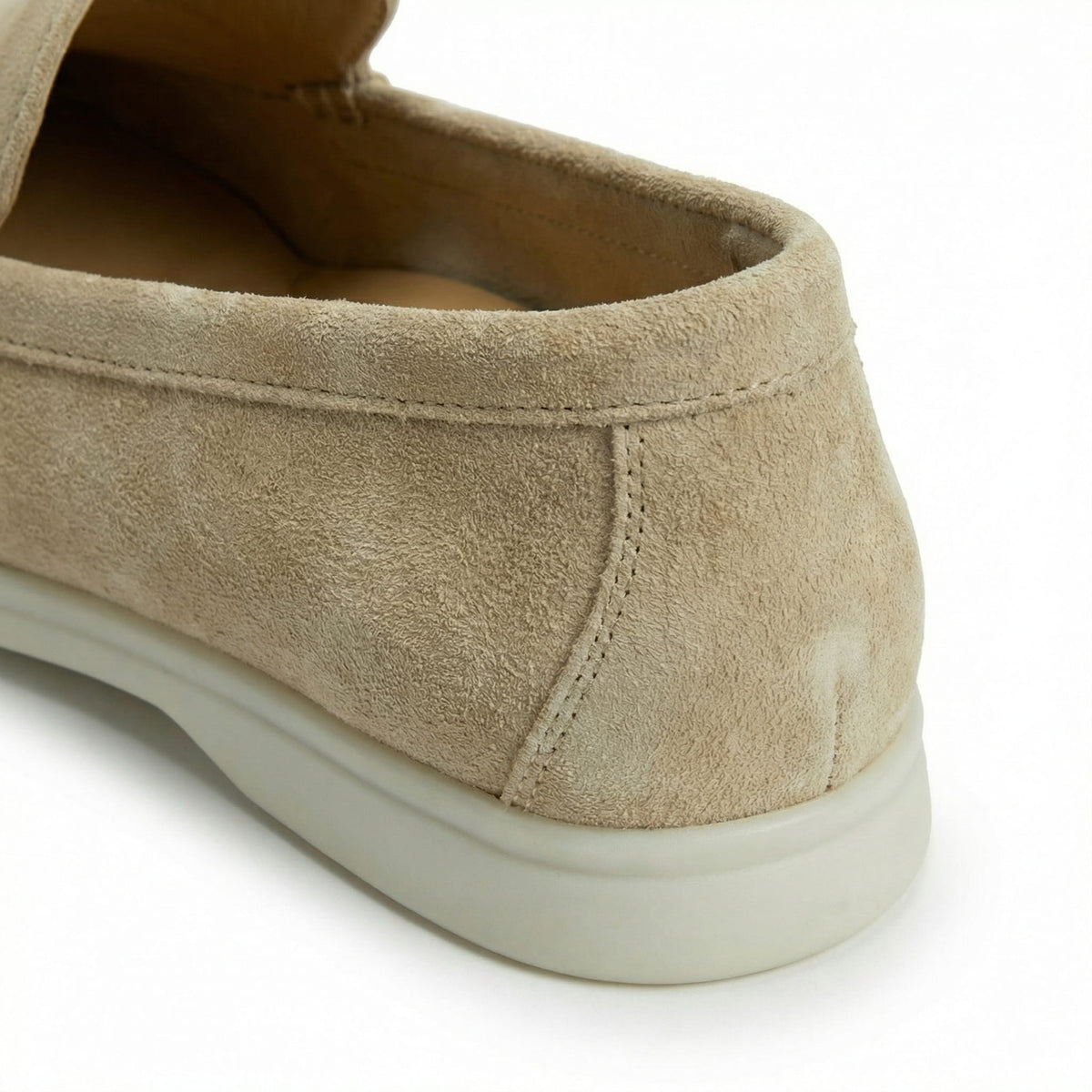 The Richmond Suede Loafer — Sand