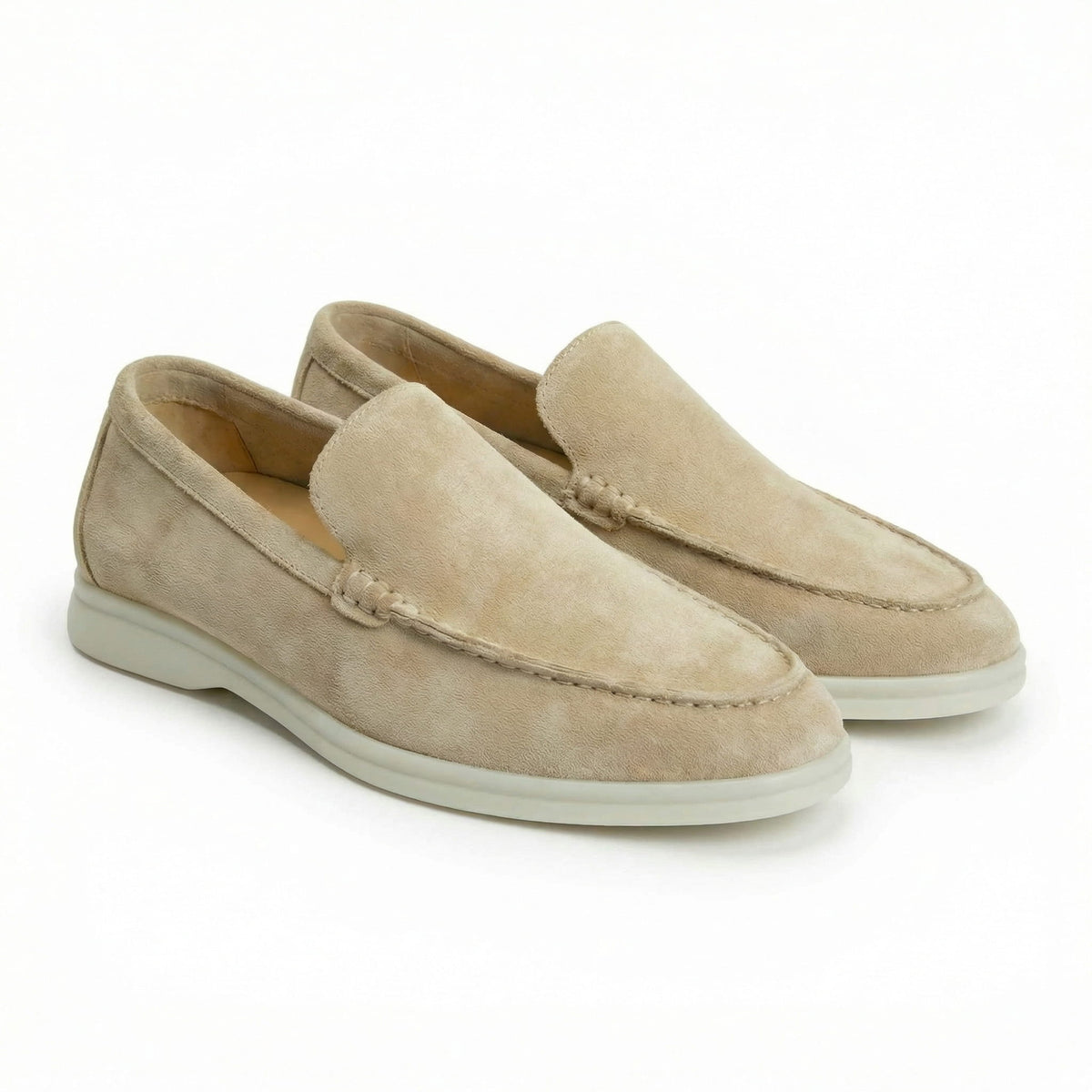 The Richmond Suede Loafer — Sand