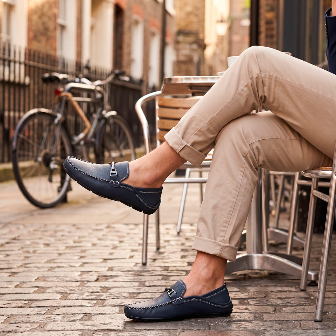 The Chiswick Loafer — Navy