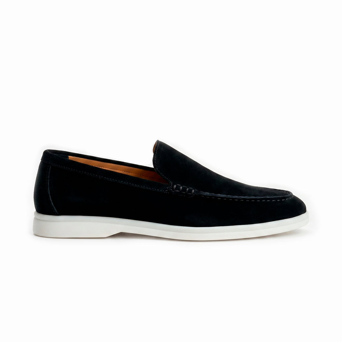 The Richmond Suede Loafer — Black