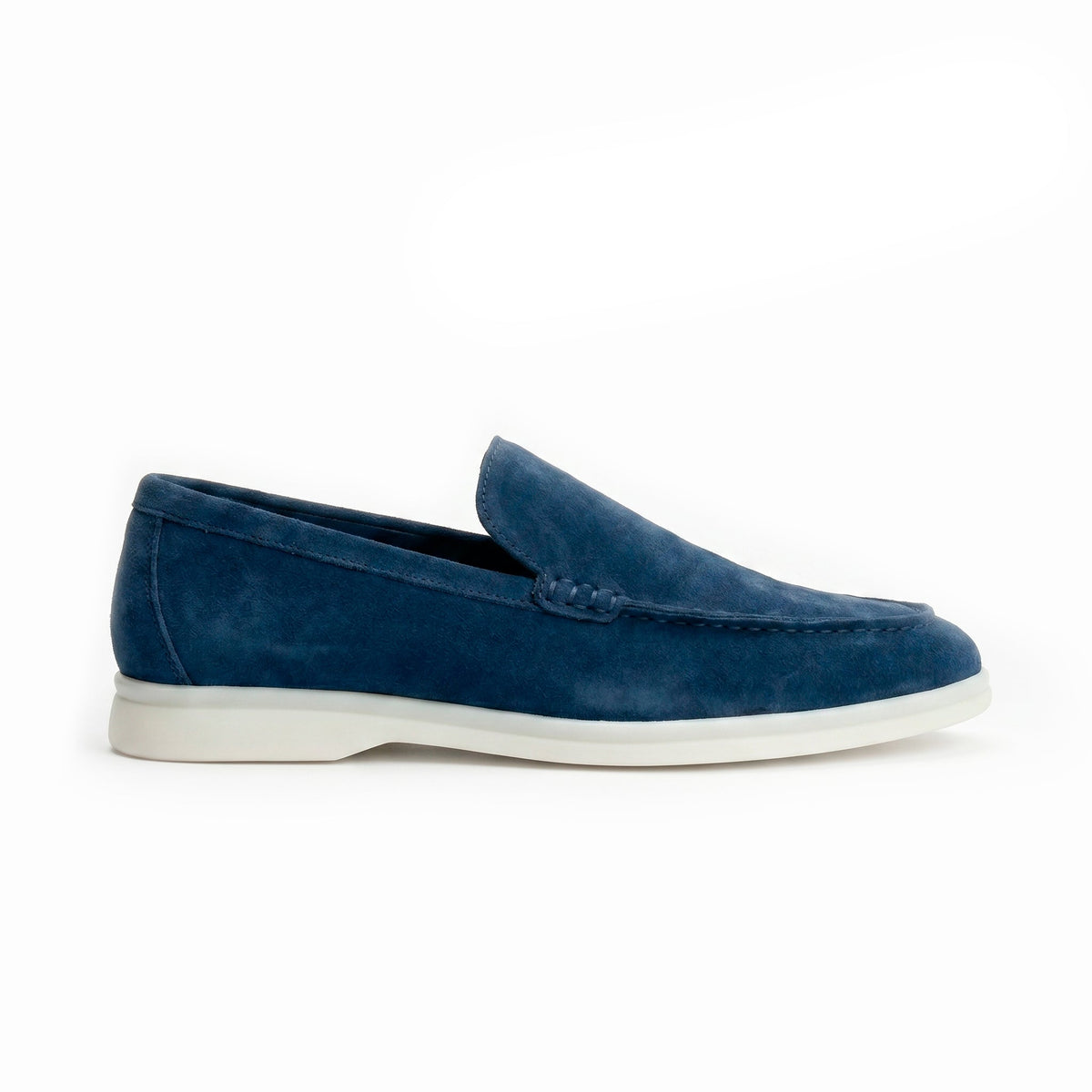 The Richmond Suede Loafer — Navy