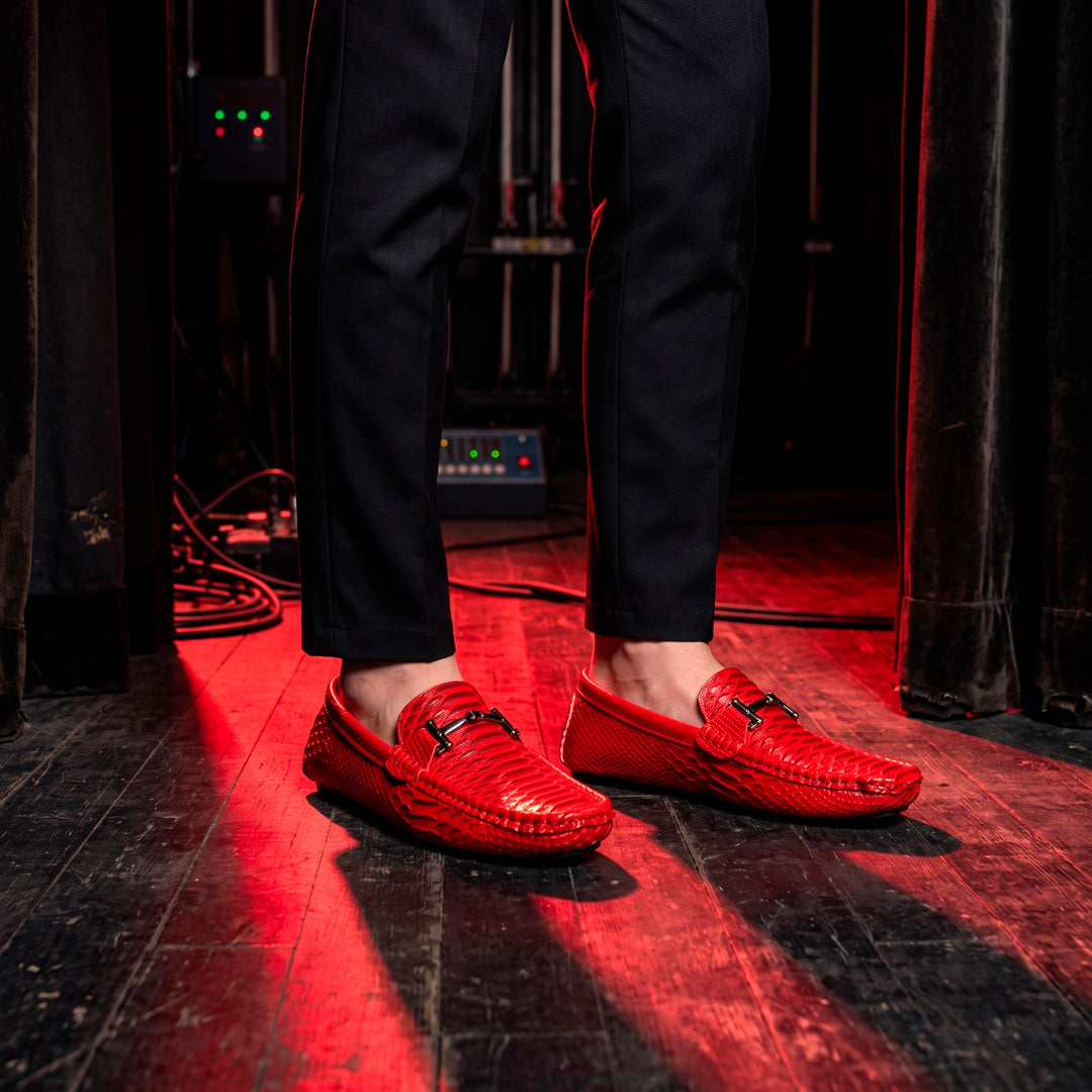 The Shoreditch Loafer — Red