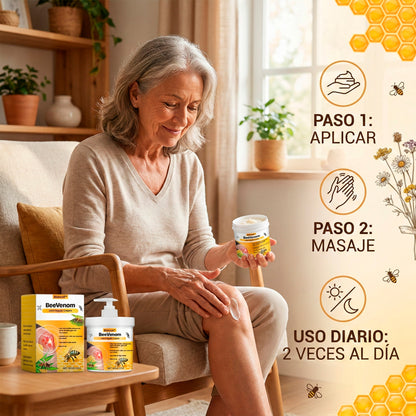 Biancat® BeeVenom Crema Reparadora para Articulaciones
