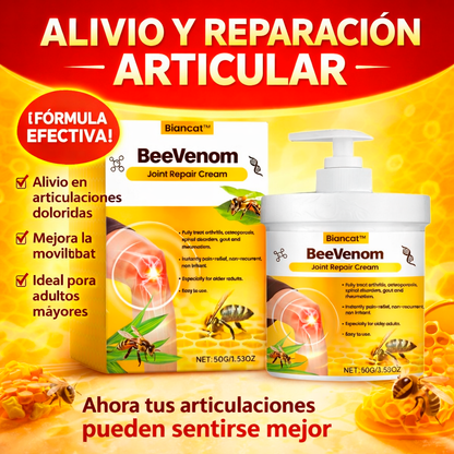 Biancat® BeeVenom Crema Reparadora para Articulaciones