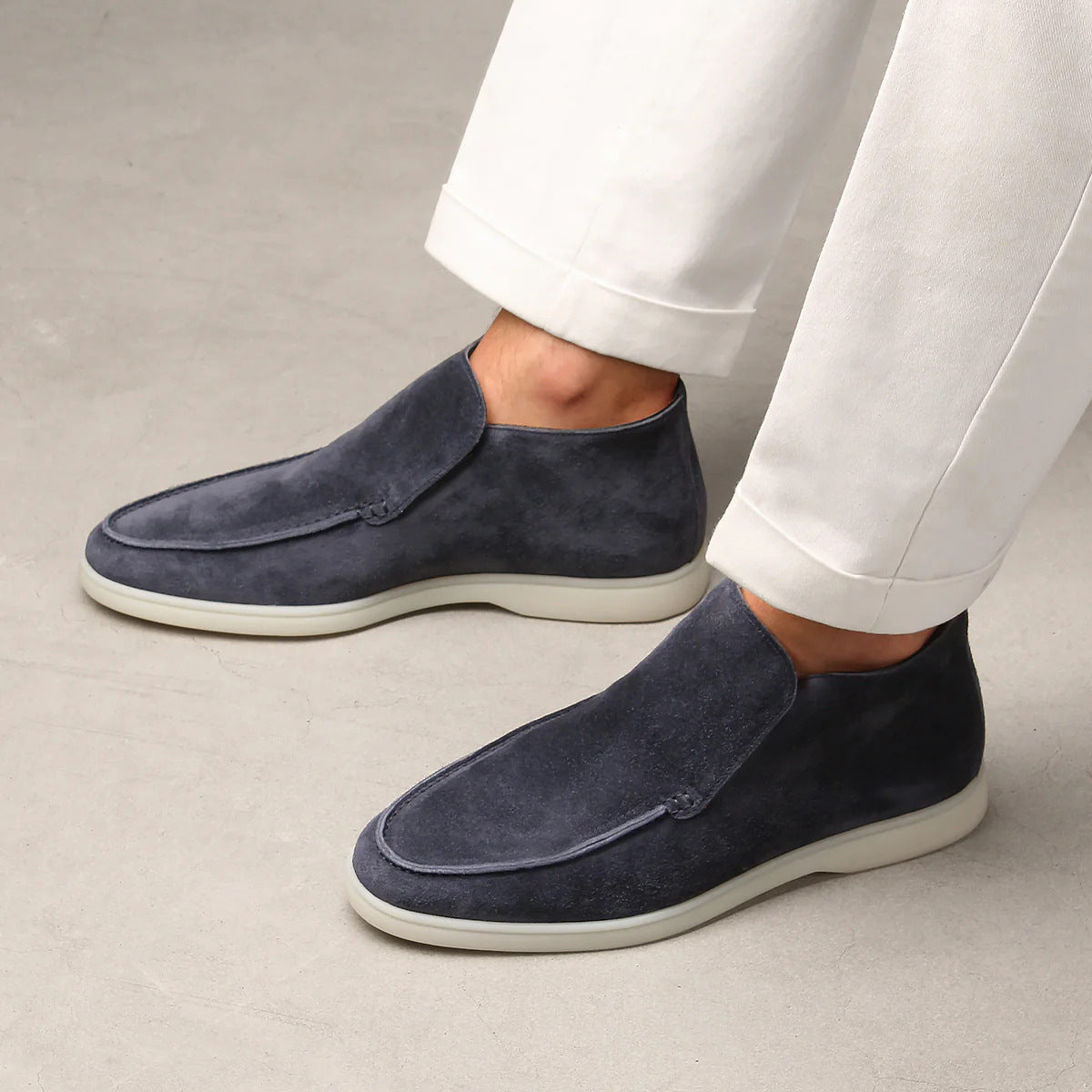 The Bermondsey Loafer — Navy