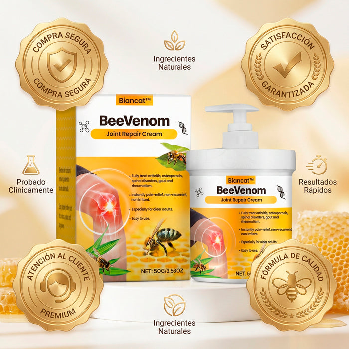 Biancat® BeeVenom Crema Reparadora para Articulaciones