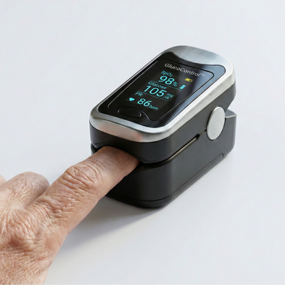 GlucoControl™ 3X – Monitor Integral de Salud