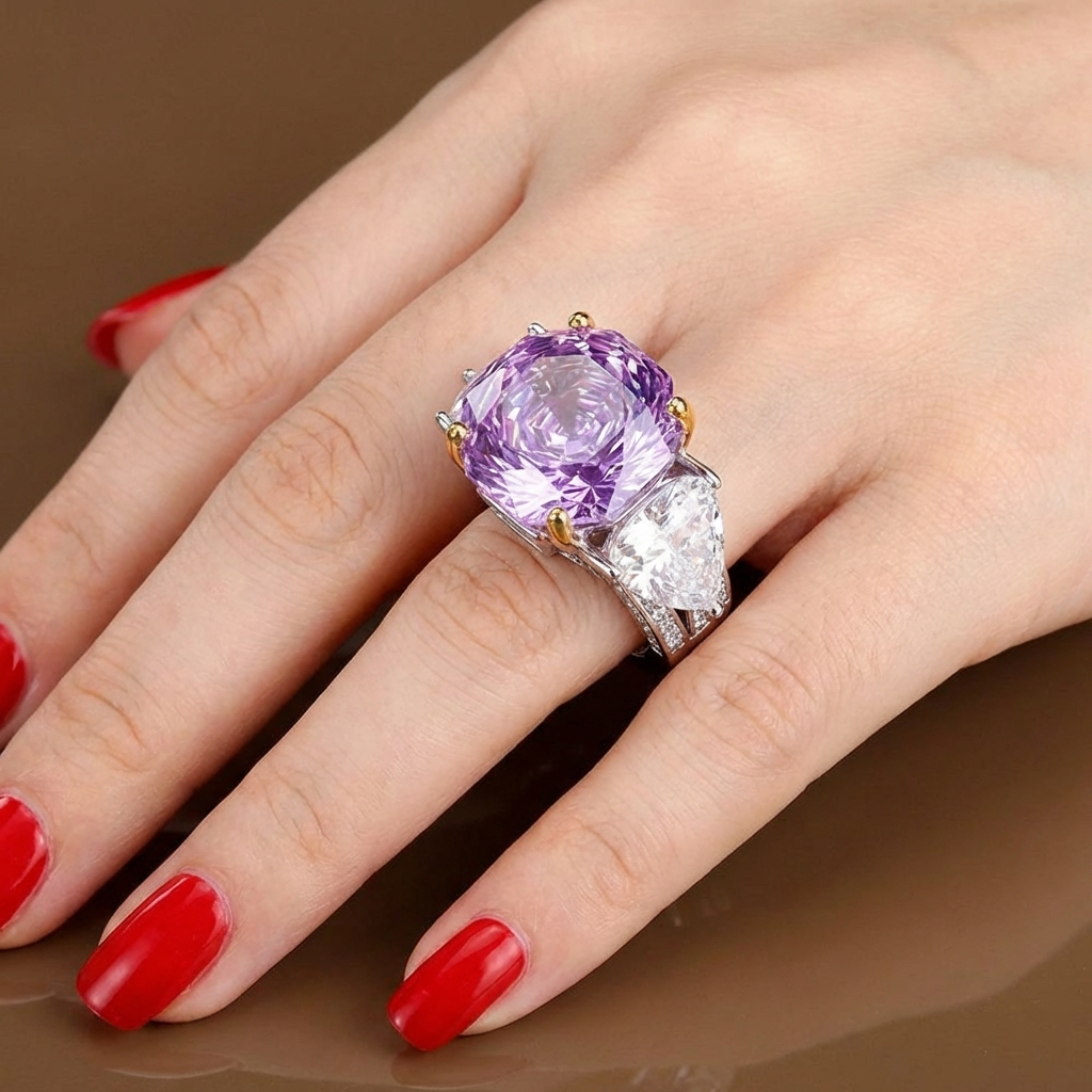 Theodora Rose Cut Ring