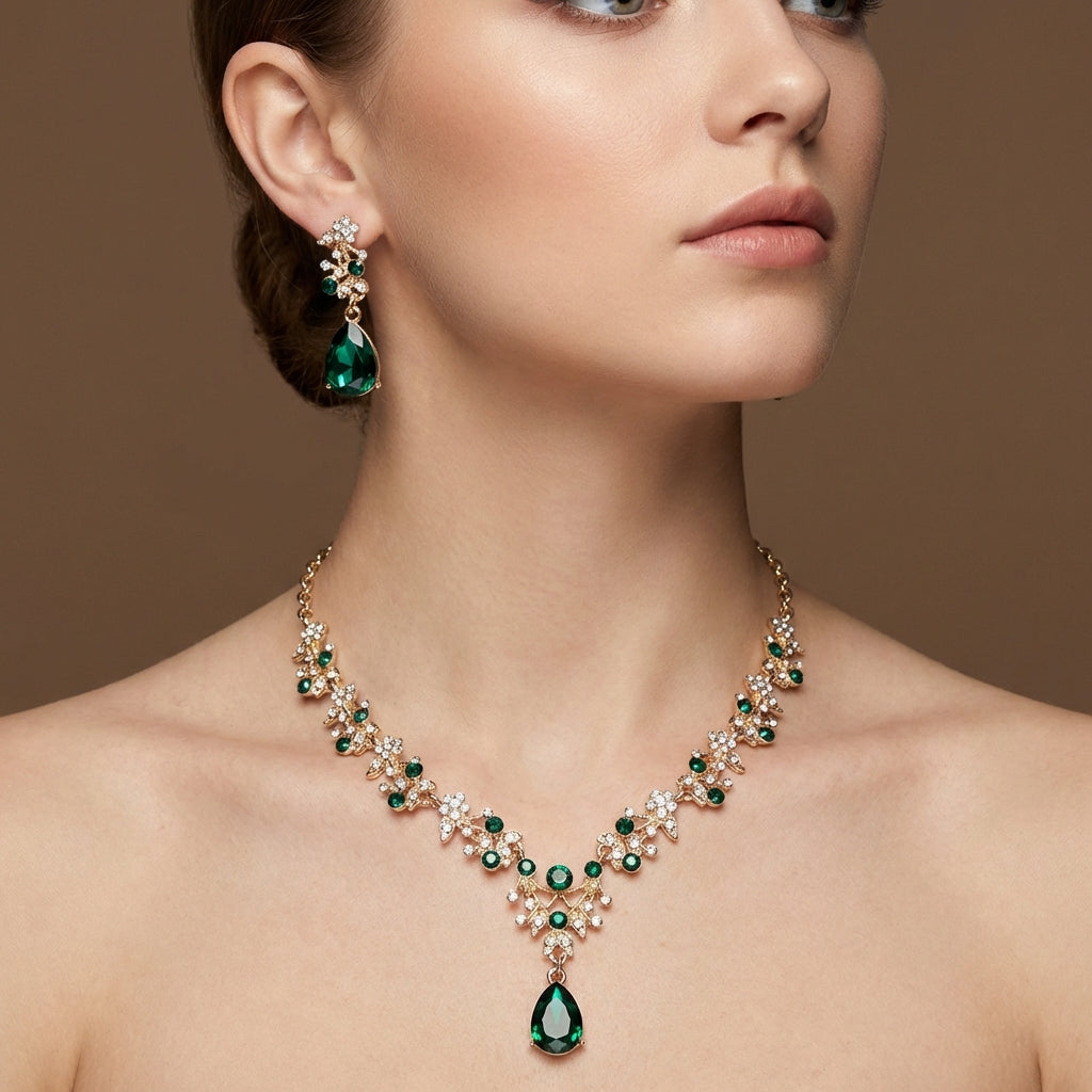 Rosalina Necklace and Earring Set