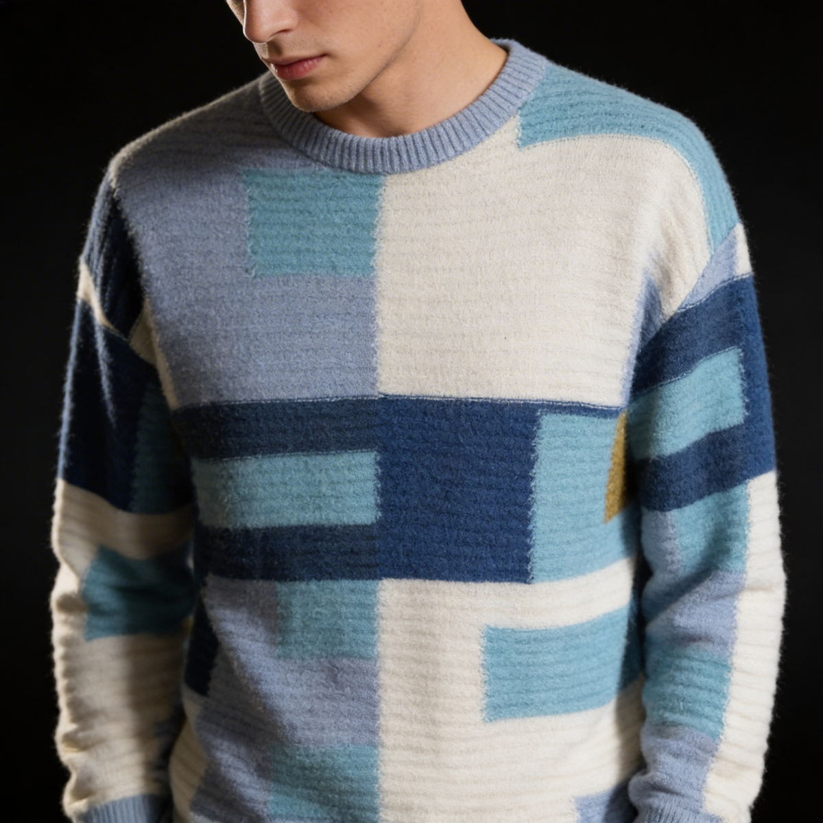 Azure Merino Wool Sweater