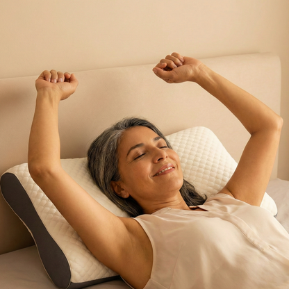 Almohada CerviLux™ - Redescubre el placer de despertar sin dolores